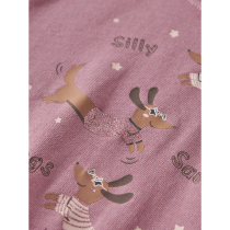 NAME IT Sweatshirt Vasacha Lilas Sausage Dogs